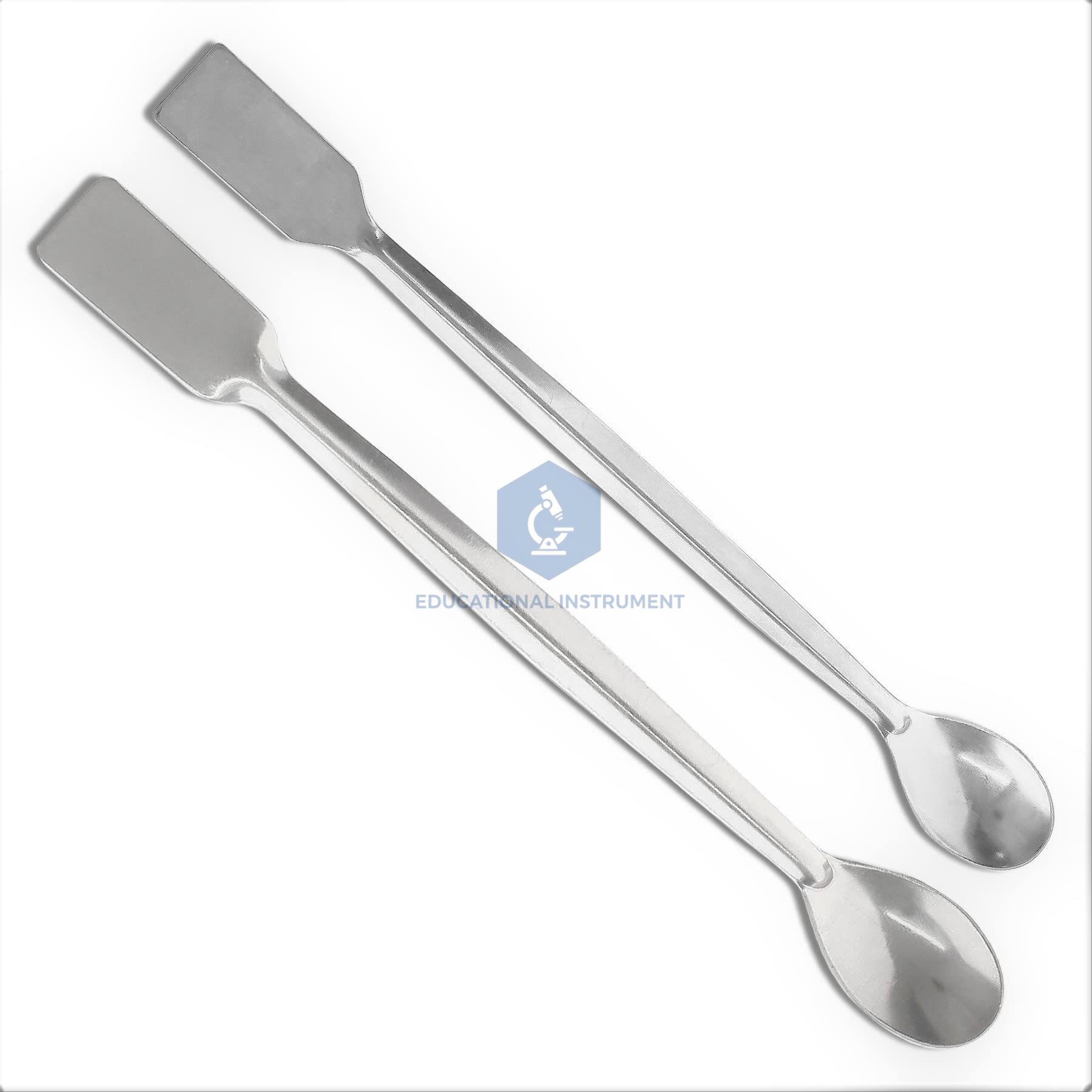 Spatula, Laboratory, One Side Flat, One Side Spoon